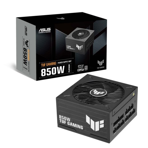 ASUS ASUS TUF Gaming 850W Platinum moduł zasilaczy 20+4 pin ATX ATX Czarny