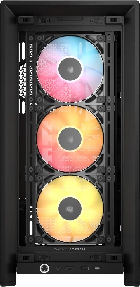 Corsair Obudowa Corsair FRAME 4000D RS ARGB Midi Tower Czarna