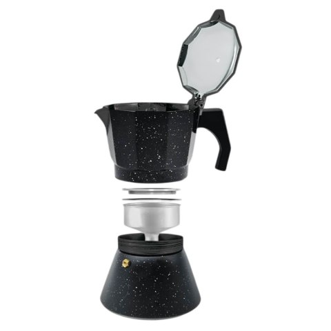 Feel-Maestro Kawiarka espresso/mocha Granite 450 ml, 9 filiżanek MR-1667-9