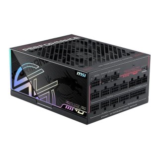 MSI MSI MPG Ai1300TS PCIE5 moduł zasilaczy 1300 W 24-pin ATX ATX Czarny