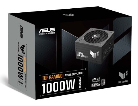 ASUS ASUS TUF-GAMING-1000P moduł zasilaczy 1000 W 20+4 pin ATX ATX Czarny