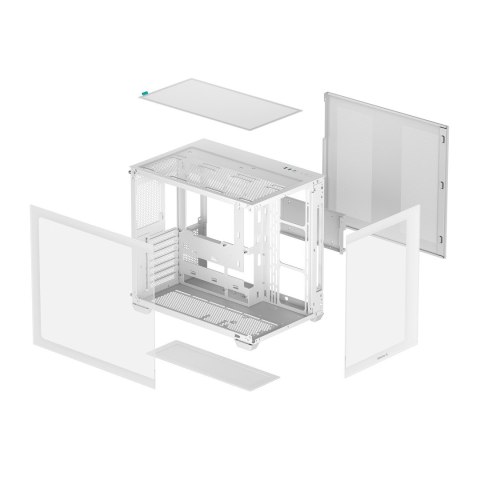 DEEPCOOL Obudowa DeepCool CG530 biala
