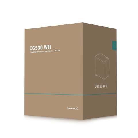 DEEPCOOL Obudowa DeepCool CG530 biala