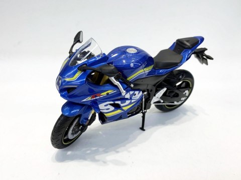 Pulio Motocykl MSZ 1/12 Suzuki GSX-R1000 niebieski