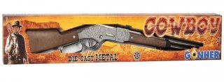 Pulio Strzelba kowbojska metalowa 8 naboi Gonher