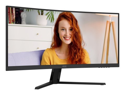 AOC AOC B3 CU34B3E monitor komputerowy 86,4 cm (34") 3440 x 1440 px Wide Quad HD LED Czarny