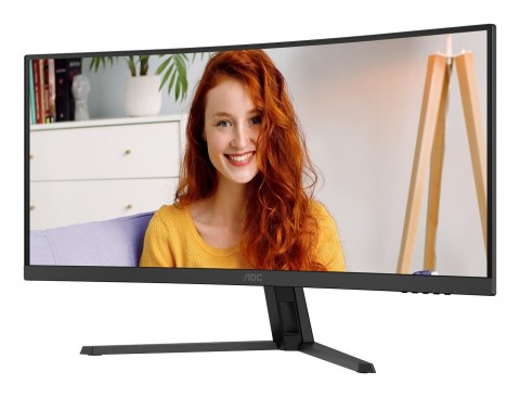 AOC AOC B3 CU34B3E monitor komputerowy 86,4 cm (34") 3440 x 1440 px Wide Quad HD LED Czarny