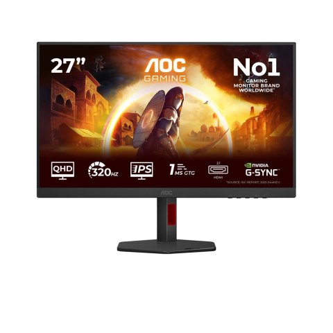AOC Monitor AOC 68,6cm (27") Q27G4SRU 16:09 2xHDMI+DP+USB/czerwony