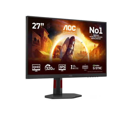 AOC Monitor AOC 68,6cm (27") Q27G4SRU 16:09 2xHDMI+DP+USB/czerwony