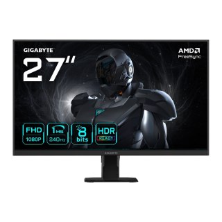 Gigabyte GIGABYTE GS27F2 monitor komputerowy 68,6 cm (27") 1920 x 1080 px Full HD LCD Czarny