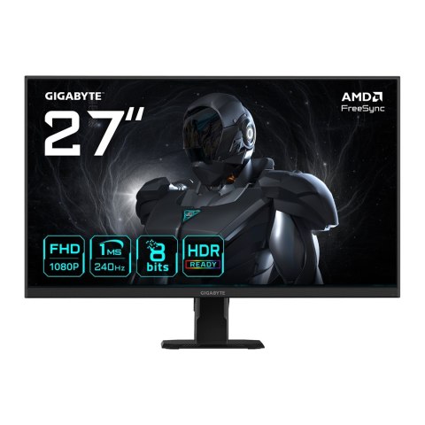 Gigabyte GIGABYTE GS27F2 monitor komputerowy 68,6 cm (27") 1920 x 1080 px Full HD LCD Czarny
