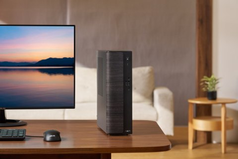 No name ASUS V500 SFF V501SV-07240H026W Intel Core 7 240H 16 GB DDR5-SDRAM 512 GB SSD Windows 11 Home PC Czarny, Drewno