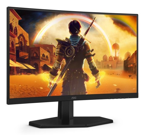 AOC AOC G4 23.6" VA FHD 180Hz monitor komputerowy 59,9 cm (23.6") 1920 x 1080 px Full HD LCD Czarny, Czerwony
