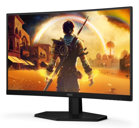 AOC AOC G4 23.6" VA FHD 180Hz monitor komputerowy 59,9 cm (23.6") 1920 x 1080 px Full HD LCD Czarny, Czerwony