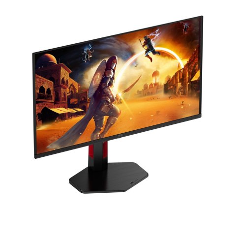 AOC AOC G4 Q27G4SDR monitor komputerowy 67,3 cm (26.5") 2560 x 1440 px Quad HD QD-OLED Czarny, Czerwony