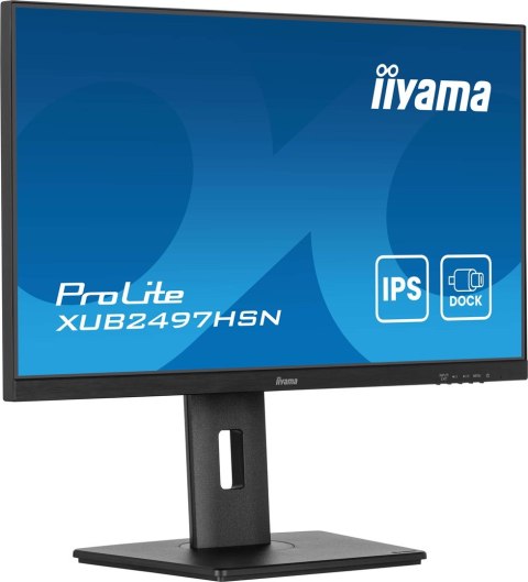 IIYAMA Monitor USB-C, LAN, DP-Out (dock), 300cd