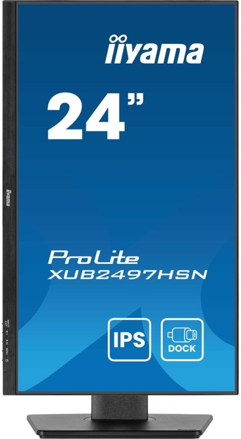 IIYAMA Monitor USB-C, LAN, DP-Out (dock), 300cd