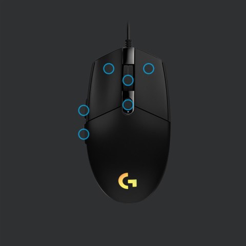 Logitech Logitech Mysz G203 Lightsync