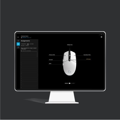 Logitech Logitech Mysz G203 Lightsync