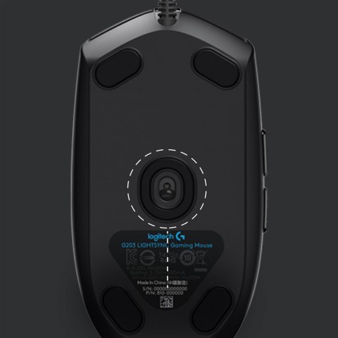 Logitech Logitech Mysz G203 Lightsync