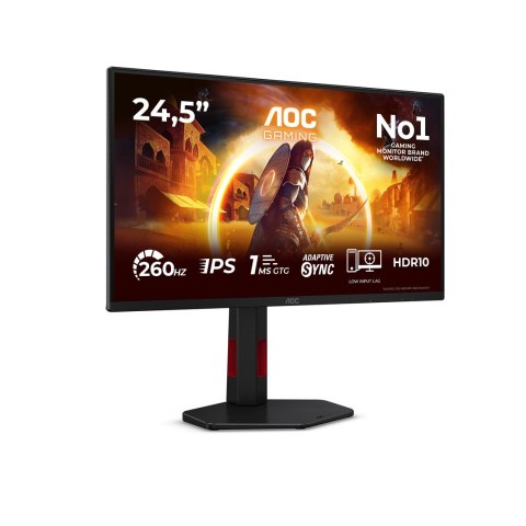 AOC AOC G4 25G4ZR monitor komputerowy 62,2 cm (24.5") 1920 x 1080 px Czarny, Czerwony