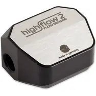 Aqua computer Aqua Computer Durchflusssensor high flow 2, 2x G1/4 - silber/schwarz