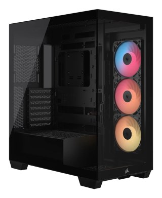 Corsair Obudowa Corsair 3500X RSR ARGB Tempered Glass Mid-Tower, Black