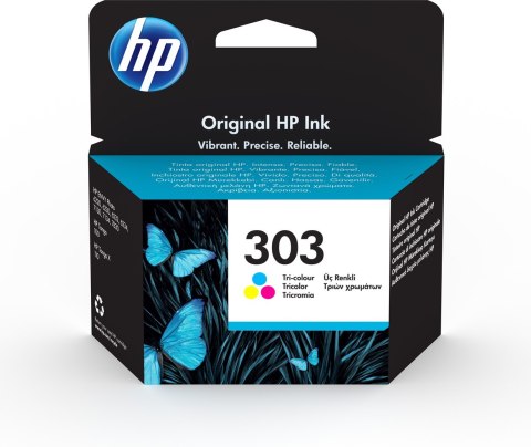Hewlett-Packard Tusz HP 303 Cyan/Magenta/Yellow