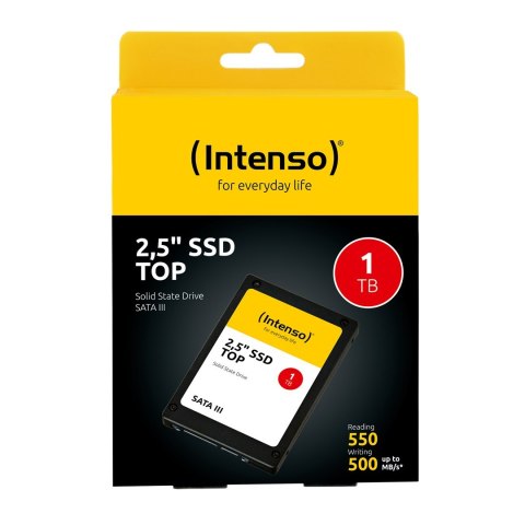 INTENSO Dysk SSD Intenso Top 2.5" 1TB SATA III MLC 3812460