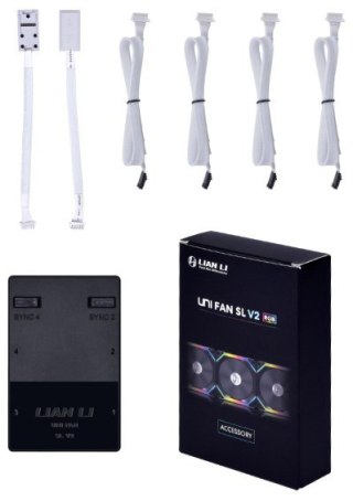 LIAN LI Sterownik Lian Li UNI HUB SL-INF, L-Connect 3 - biały