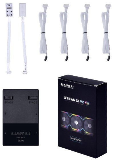 LIAN LI Sterownik Lian Li UNI HUB SL-INF, L-Connect 3 - biały