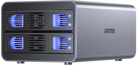 UNITEK OBUDOWA RAID DO DYSKÓW S1308B01-EU 2 X SATA 2.5 / 3.5 " 40 TB - 5 Gbps UNITEK