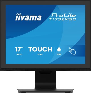 IIYAMA Iiyama ProLite T1732MSC-B2S monitor komputerowy 43,2 cm (17") 1280 x 1024 px SXGA LED Ekran dotykowy Czarny