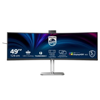 Philips Philips 49B2U6903CH/00 monitor komputerowy 124,5 cm (49") 5120 x 1440 px Dual QHD LCD Szary