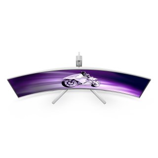 Philips Philips Evnia 8000 49M2C8900/00 monitor komputerowy 124,2 cm (48.9") 5120 x 1440 px Dual QHD QDOLED Biały
