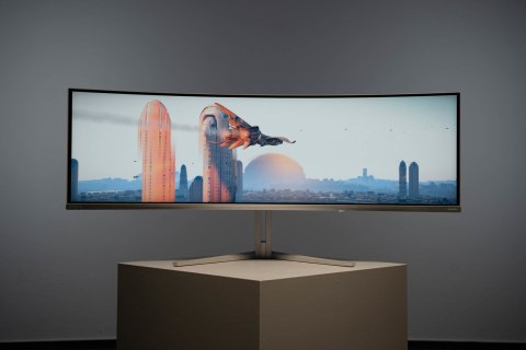 Philips Philips Evnia 8000 49M2C8900/00 monitor komputerowy 124,2 cm (48.9") 5120 x 1440 px Dual QHD QDOLED Biały