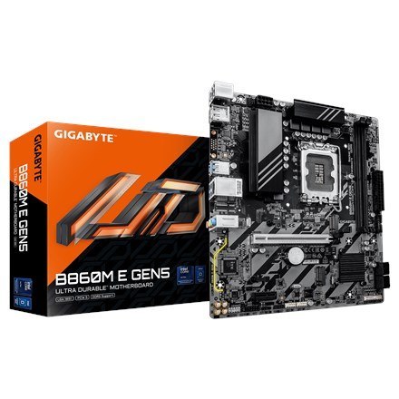 Gigabyte GIGABYTE B860M E GEN5 płyta główna Intel B860 LGA 1851 (Socket V1) micro ATX