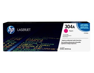 Hewlett-Packard HP 304A oryginalny wkład z purpurowym tonerem LaserJet