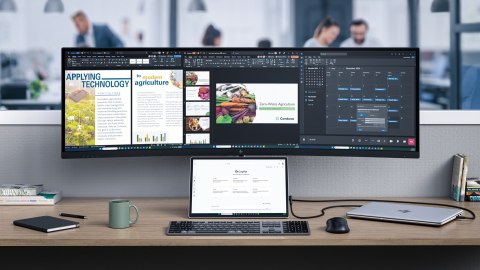 Hewlett-Packard HP Series 5 Pro 14-calowy monitor przenośny Pro z serii 5 WQXGA - 514pn