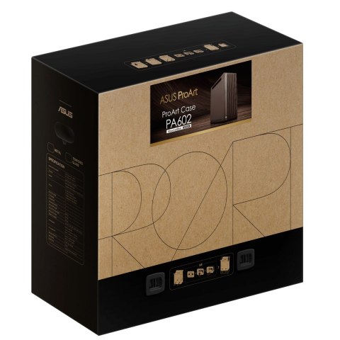 ASUS Obudowa Asus PROART PA602 WALNUT WOOD METAL PWM RET