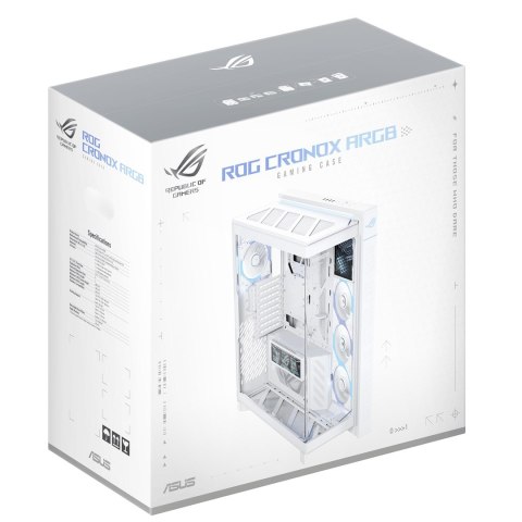 ASUS Obudowa Asus ROG CRONOX GR801 CURVE TG ARGB WHITE