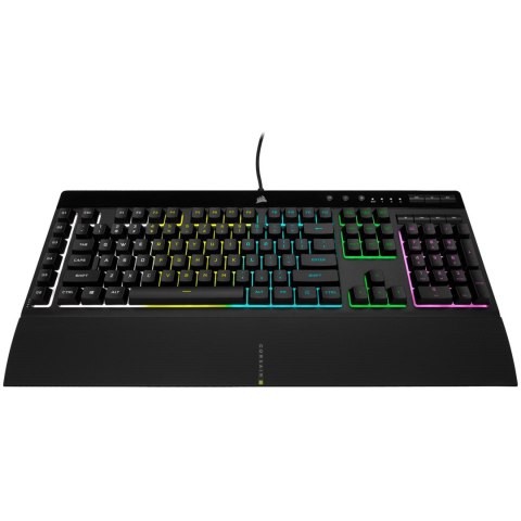 Corsair Corsair K55 RGB PRO klawiatura Gaming USB QWERTZ Niemiecki Czarny