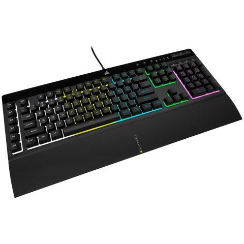 Corsair Corsair K55 RGB PRO klawiatura Gaming USB QWERTZ Niemiecki Czarny