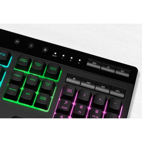 Corsair Corsair K55 RGB PRO klawiatura Gaming USB QWERTZ Niemiecki Czarny
