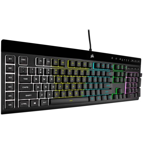 Corsair Corsair K55 RGB PRO klawiatura Gaming USB QWERTZ Niemiecki Czarny