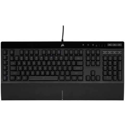 Corsair Corsair K55 RGB PRO klawiatura Gaming USB QWERTZ Niemiecki Czarny