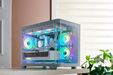 Fortron Obudowa FSP Geh Mini S380-WA Micro-ATX/Mini-ITX o.N. White retail