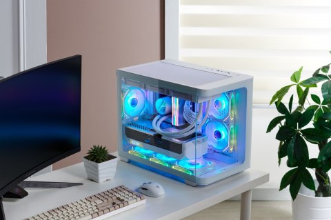 Fortron Obudowa FSP Geh Mini S380-WA Micro-ATX/Mini-ITX o.N. White retail