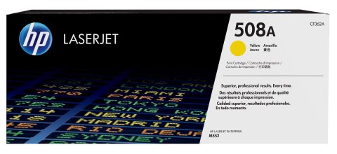Hewlett-Packard TONER CARTRIDGE 508A YELLOW/.