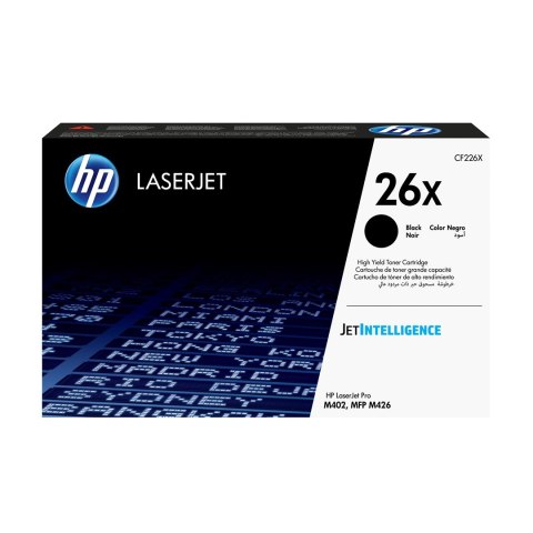 Hewlett-Packard Toner HP czarny HP 26X, HP26X=CF226X, 9000 str.